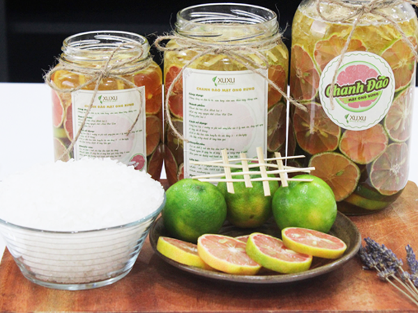 Chanh đào mật ong 500ml